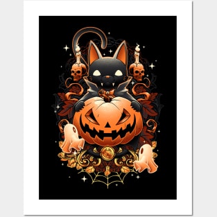 SPOOKY VAMPURR Posters and Art